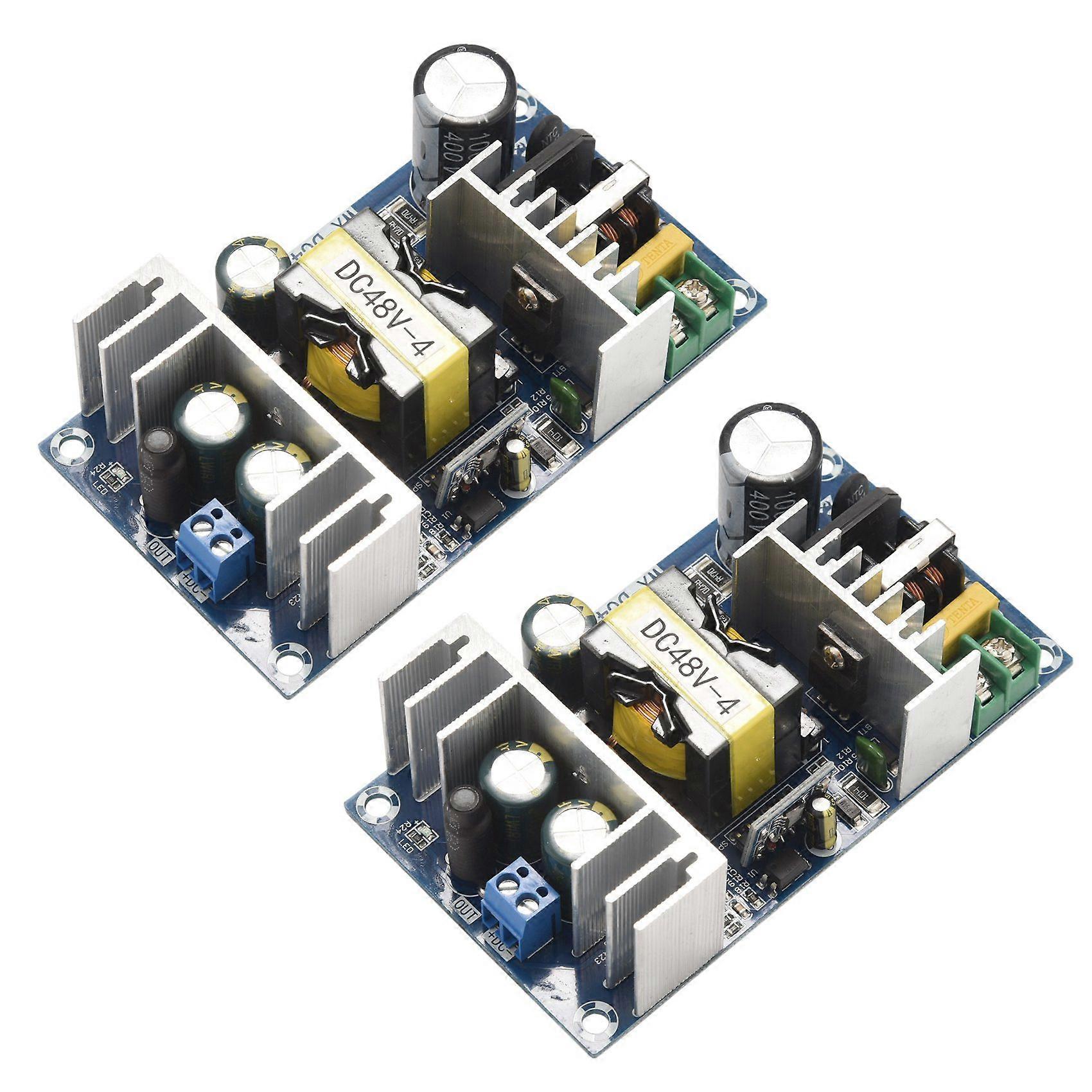 2X AC Converter 110V 220V to DC 48V MAX 4A 200W Voltage Regulated Transformer Switching Power Suppl