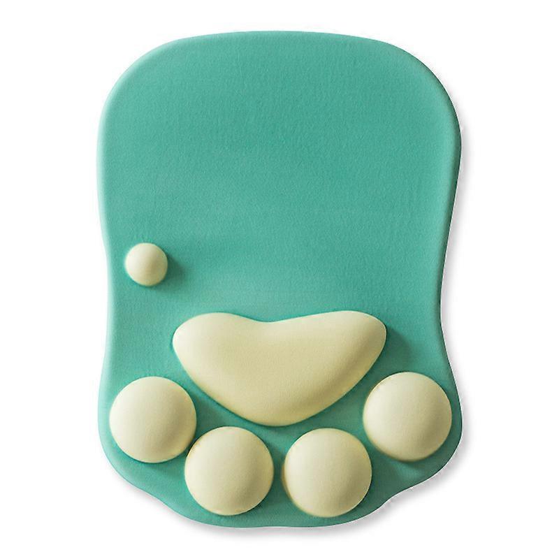 Cute 3D Cat Paw Mouse Pad With Soft Silicone Wrist Rest Support Cushion- Nonslip Premium Ergonomic Comfort Mouse Mat - Office & Home Computer & Mac La