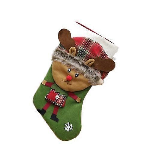 Älg Julstrumpa Presentpåse Hängsmycke