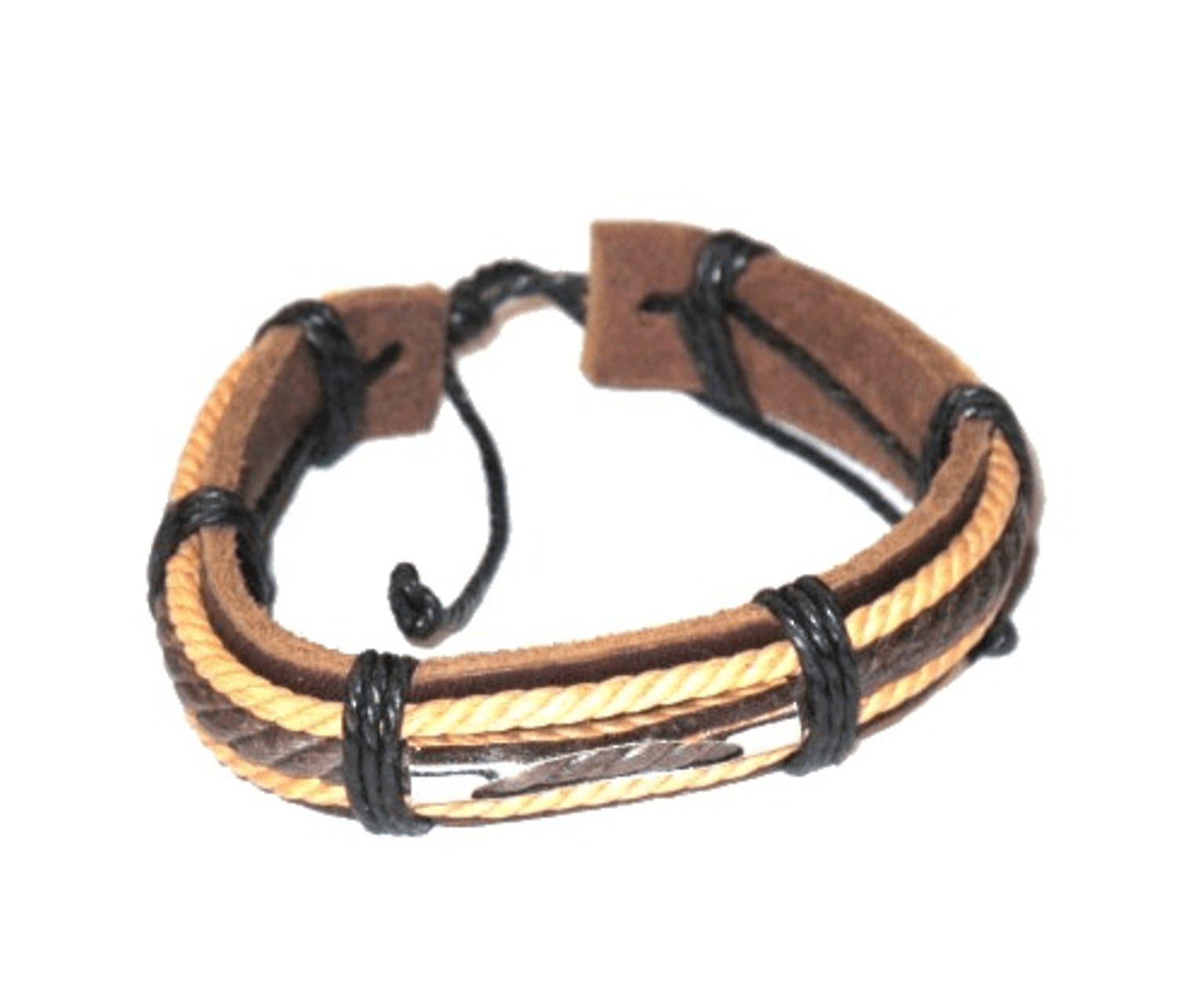 Bracelet - Leather -Brown
