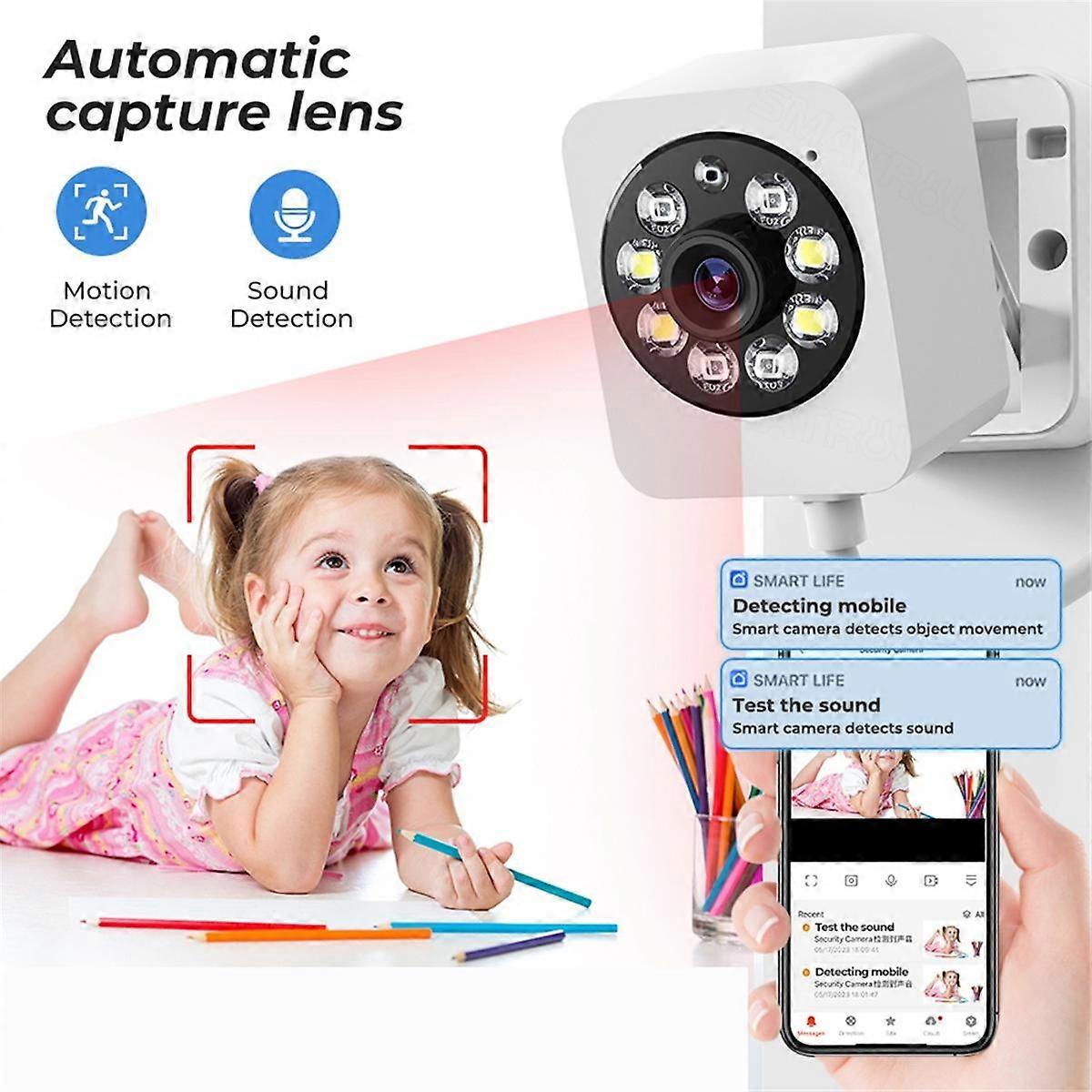1080P Wifi Camera Tuya Smart Home Security PIR Motion Human Detection Wireless CCTV Surveillance Ca