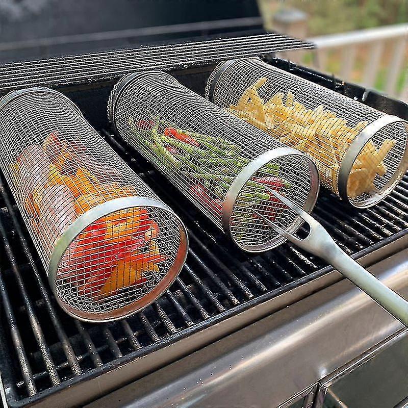 Travel Bbq Grill Rack Greatest Grilling Basket Stainless Steel Barbecue Tool