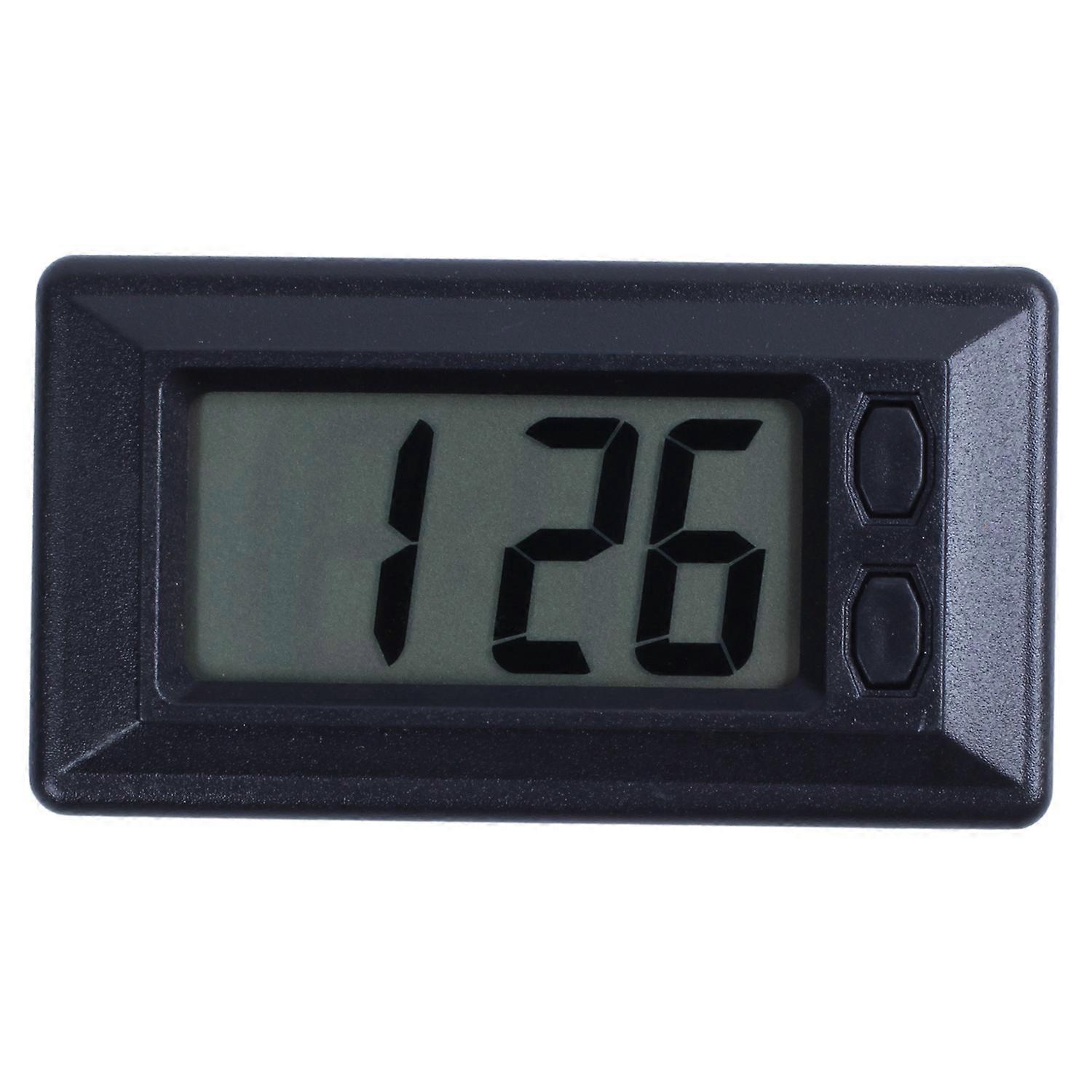 Orologio da cruscotto per auto per auto con display digitale LCD ultrasottile con calendario fresco