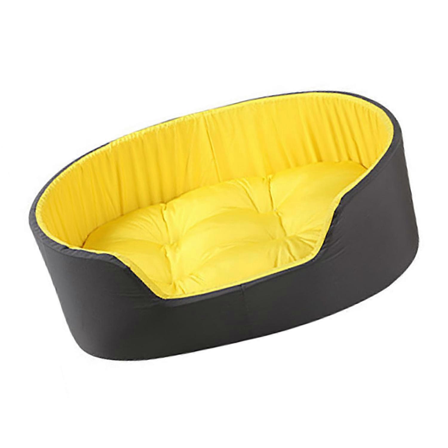 Pet Nest Bed Large Space Soft Comfortable Warm Pet Sleeping Bed with Double Sided Pad for Dog Cat Al