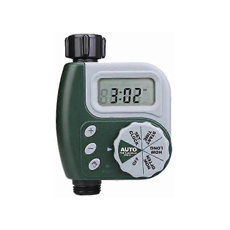 Automatic Timer Garden Sprinkler Watering Timer No Battery Green