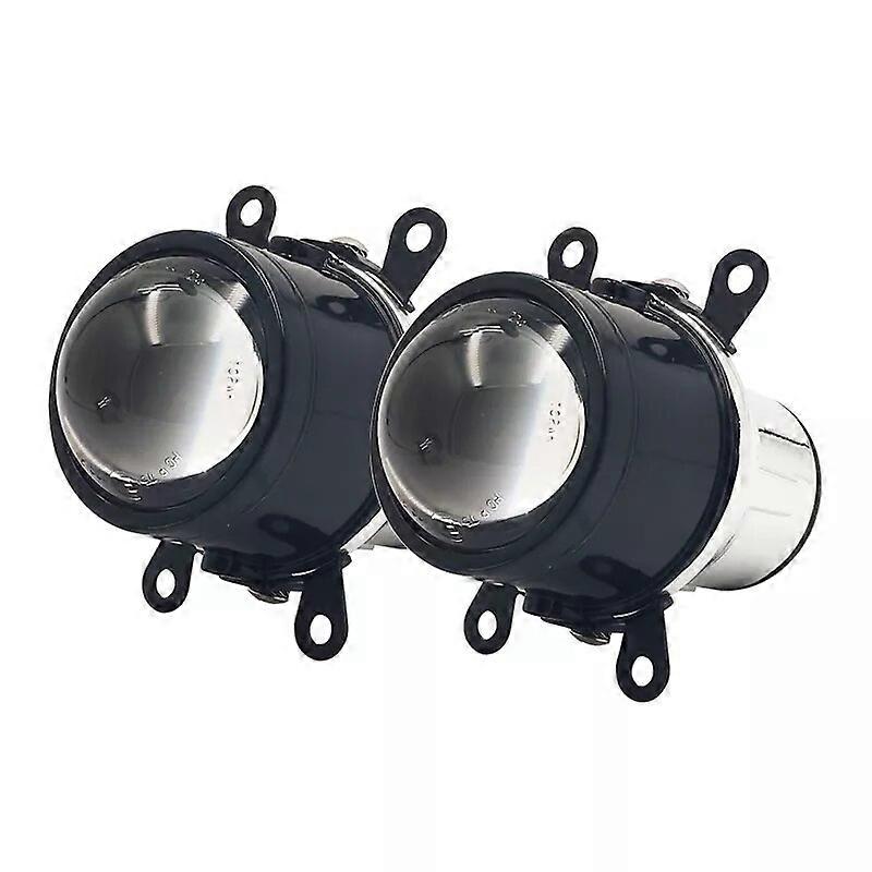 Auto Car-Styling Metal 2.5 inch Bi-Xenon HID Fog Light Projector Lens Hi/Lo Universal Fog Lamp Car Retrofit H11 HID Bulbs
