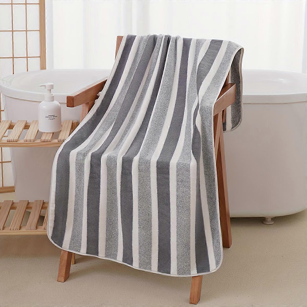 Ultra-Soft Coral Fleece Towel - Quick Dry, Lint-Free For Bathroom, Spa, Travel & Outdoor Activities - Perfect For Face Washing & Showering The Last To