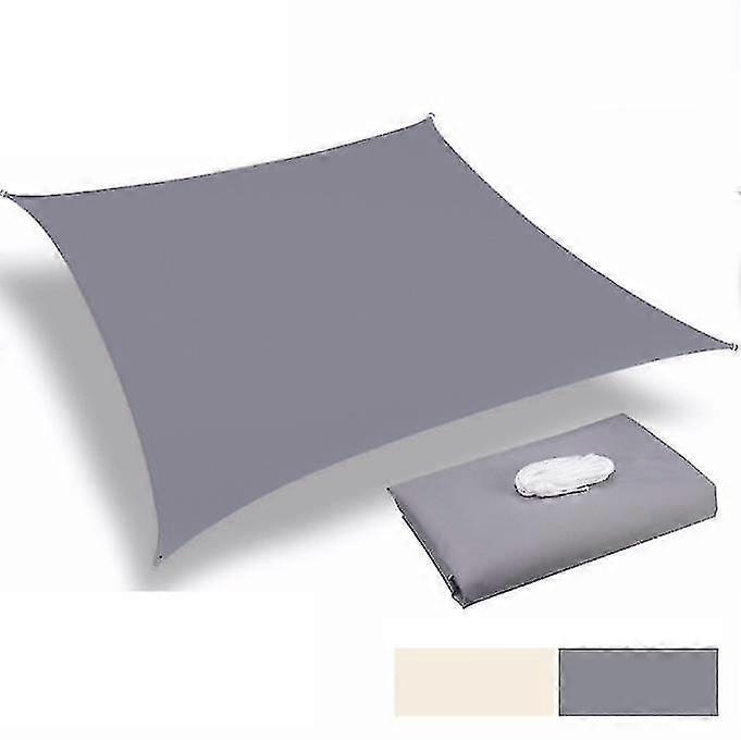 Sun Shade Sail Rectangle Uv Block Waterproof Polyester Canopy_