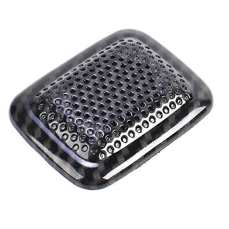Car Roof Microphone Decor Cover Trim for 2014-2022 Accessories (ABS Carbon Fiber)