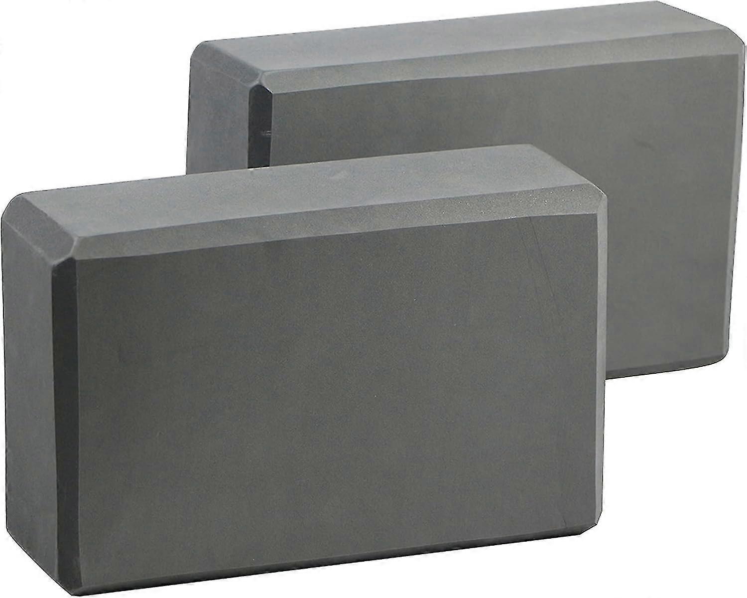 Yoga Blocks 2pcs Gym Bricks -comfortable Fitness Yoga Bricks, Anti-slip, Lightweight And Travel Friendly Pilates Practice