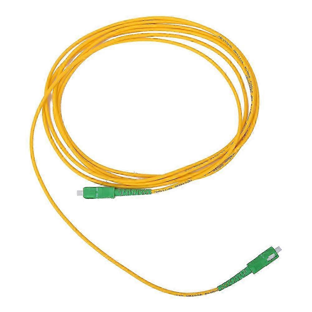 Fiber Optic Patch Cable 2PCS Single Mode SCAPC SM-G652D OS2 3 Meters
