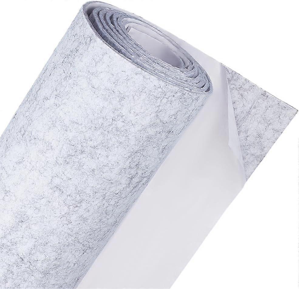 Felt Fabric Light Grey 200x30x0.3cm