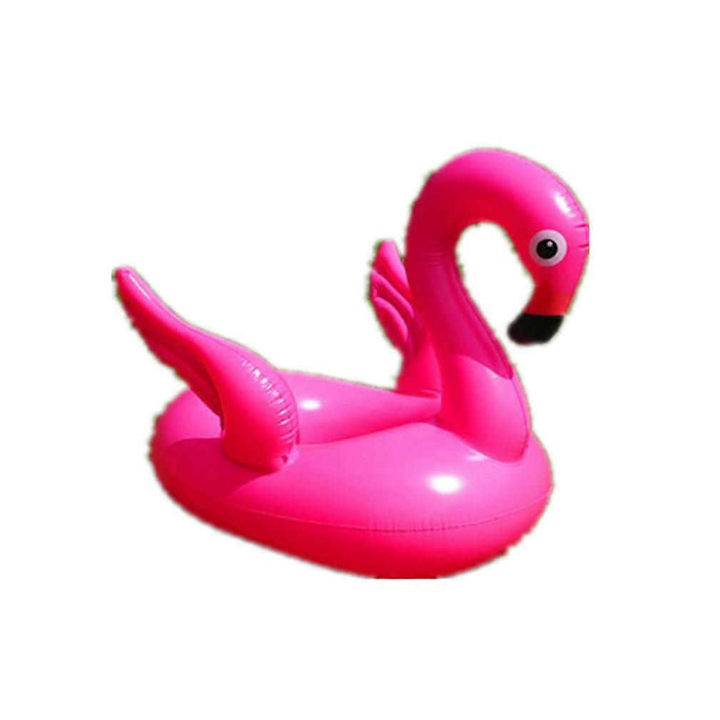 Red Flamingo Swimming Ring Baby Inflatable Pool Float with Seat