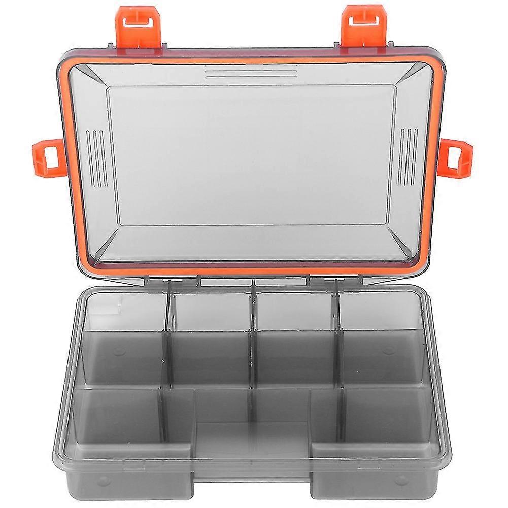 Waterproof Plastic Multifunction Fishing Lure Storage Box with Multi Grids - Bait Tackle Accessory