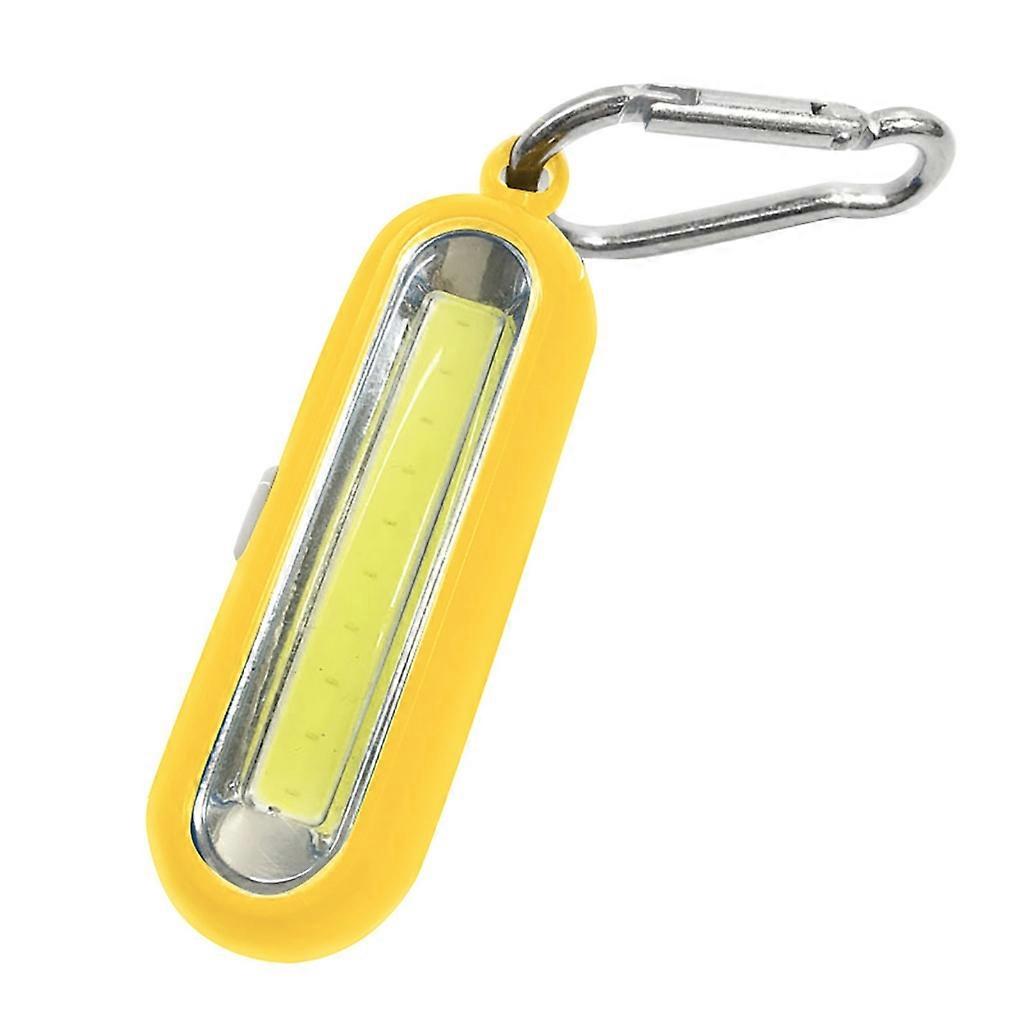 Mini Keychain LED Flashlight Electric Torch Light Handheld with 3 Light Modes
