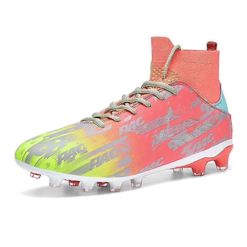 Mens Soccer Cleats Shoes Youth Breathable Athletics Football Boots