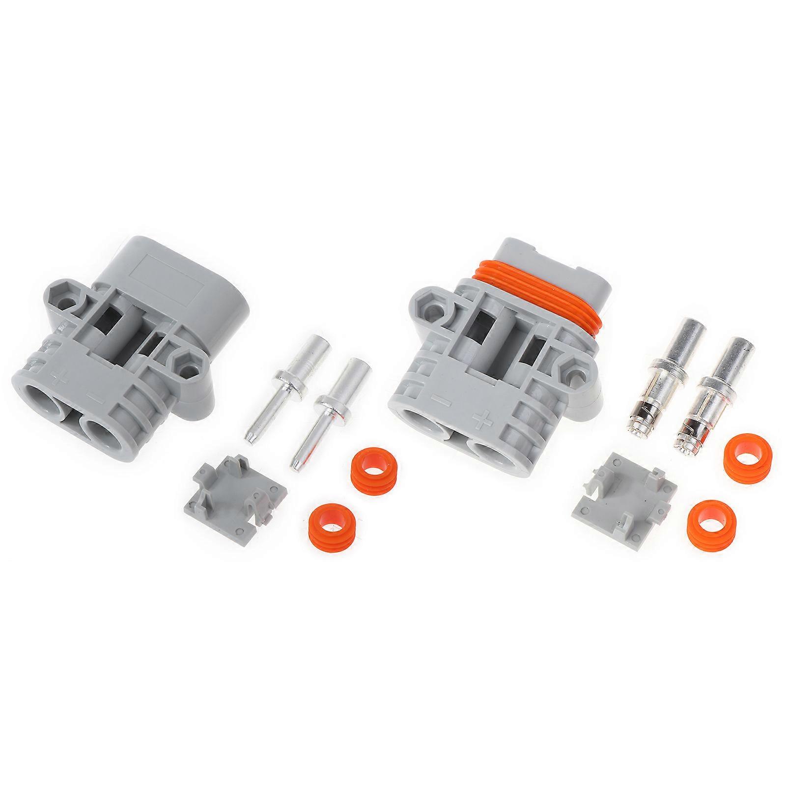 Quick Connect Plug 50A 600V batteri Quick Connector Power Han Kvinde Stik