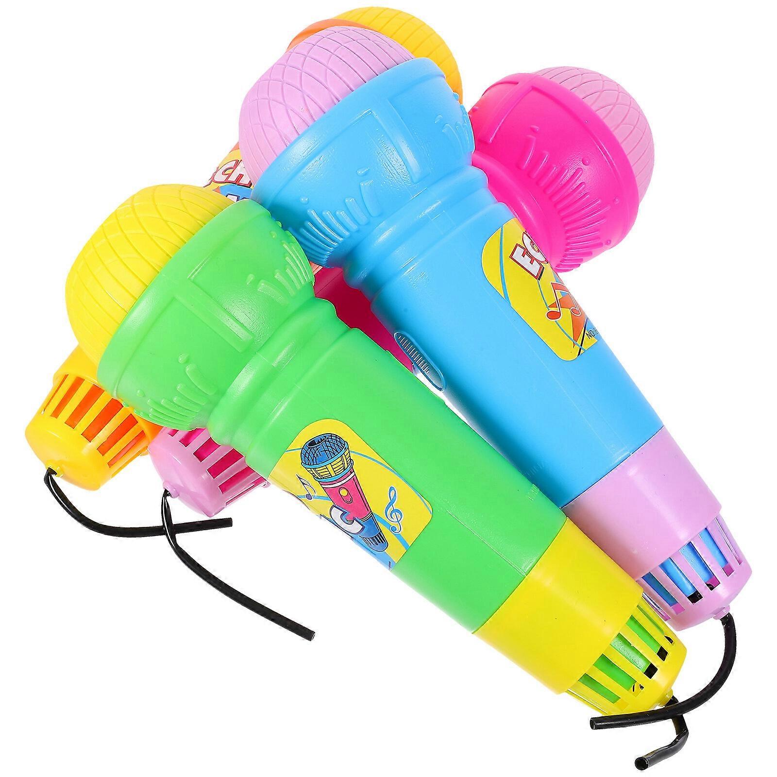 4pcs Neuheit Echo Mikrofon Modell Kinder Kleinkinder Echo Mikrofon Karaoke Echo Mikrofon Echo Mikrofon Echo Mikrofon Spielzeug Requisiten