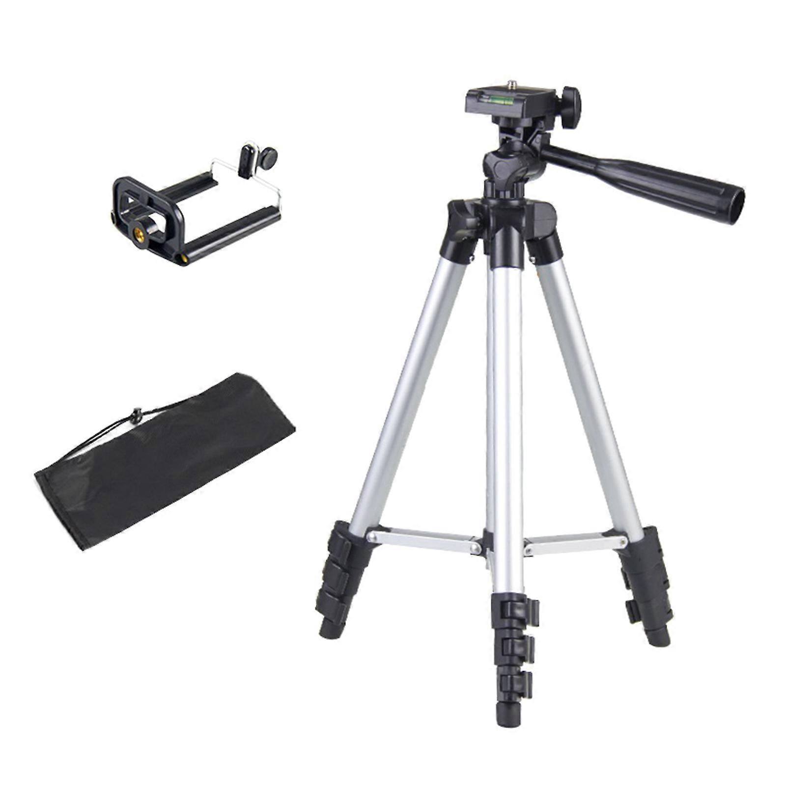 Phone Tripod Extendable Lightweight Tripod Stand Cell Phone Mount Holder
