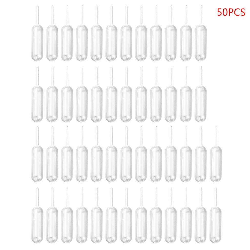 50pcs 4ml Plastic Squeeze Transfer Pipette Dropper for Cake Ice Cream Chocolate