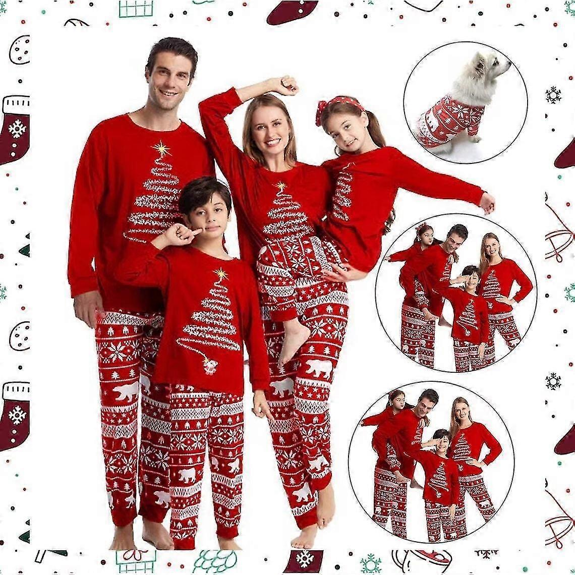 Christmas Pyjamas Xmas Pjs Set Family Matching Party Nightwear Sleepwear Outfits