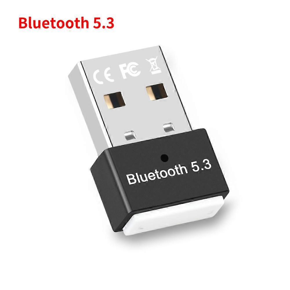 USB Bluetooth 5.3 Adapter Wireless BT 5.3 Receiver Dongle High Speed Transmitter Mini Bluetooth USB Adapter For PC Laptop