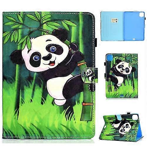 New For Ipad Air 2022 / 2020 10.9 Colored Drawing Stitching Horizontal Flip Leather Case, With Holder & Card Slots & Sleep / Wake-up Function