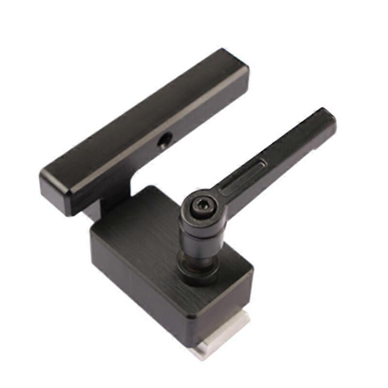 100% New Upgraded T Slot Miter Track Stopper for Woodworking DIY Tool, Quick Manual Chute Limit Flip; Length Limit Extended