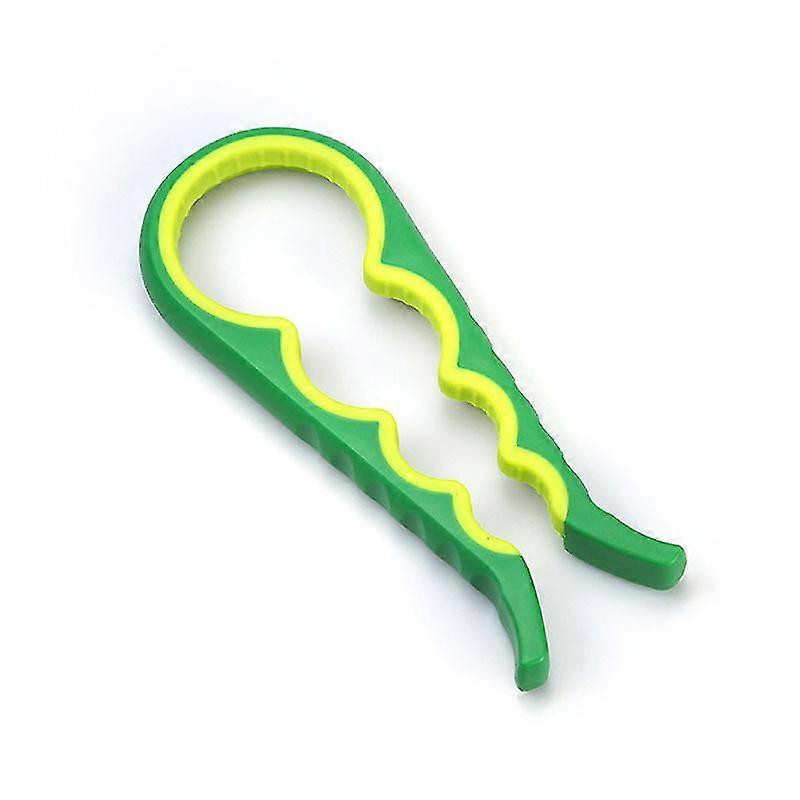 Manual Can Opener, 4 In 1 Multifunctional Jar Opener Bottle Opener Multi Kitchen Tool, Easy Jar Opener Suitable For Low Hand, Arthritis, Elderl