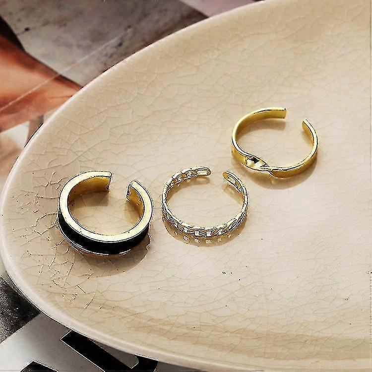 Anneaux de 3 pièces