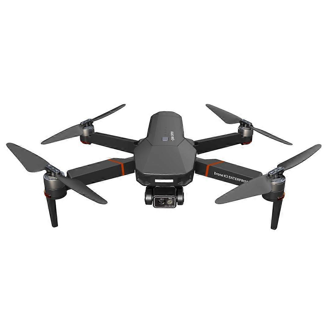 K3 RC Drone with 4K UHD Camera EIS 3-Axis Gimbal GPS Wifi 5G FPV 2 Battery Black