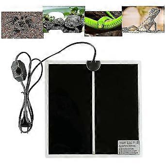 Reptile Heating Mat, Adjustable Terrarium Heating Pad With Temperature Control