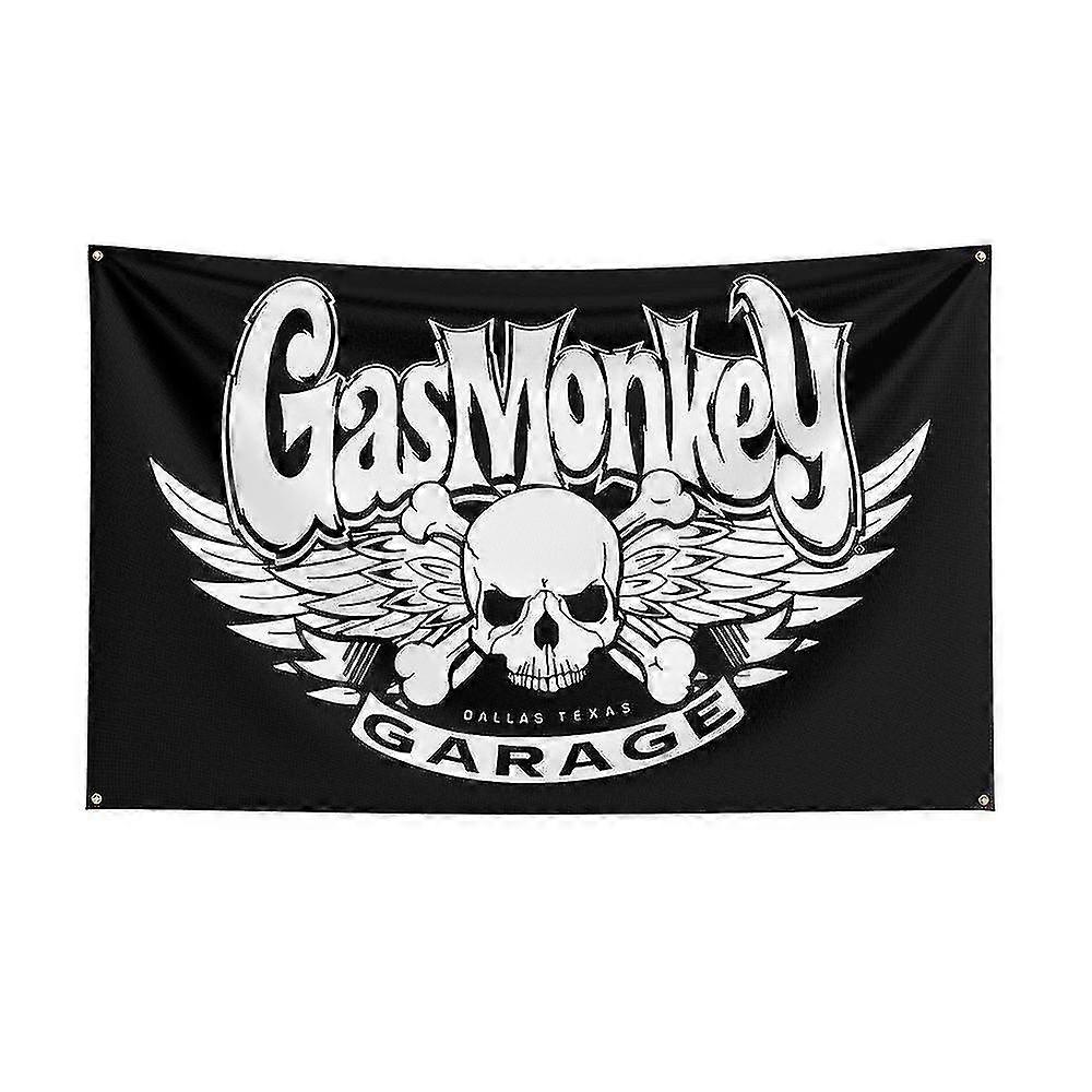 Född Pretty 3x5 Monkey Gas Flag Polyester Tryckt Racerbil Banner För Decor