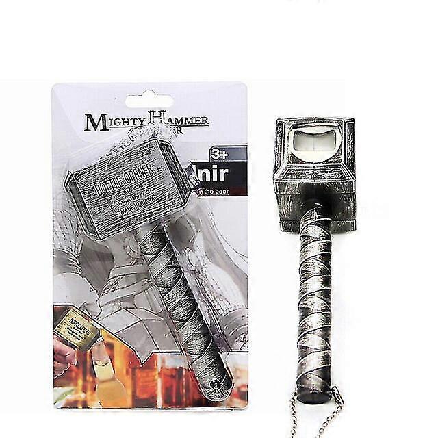 Jinjian Beer Bottle Opener Hammer Bottle Shaped Thor Wine Opener Corkscrew For Dinner Dinner Bar