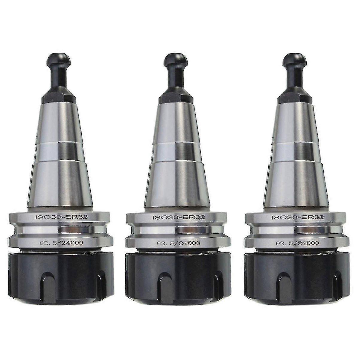 3pcs Metal Iso30 Er32 50 Balance Collet Chuck G2.5 24000rpm Cnc Toolholder