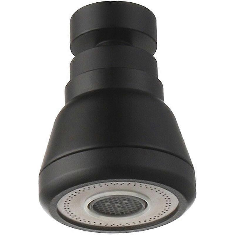 Mousseur pour robinet de cuisine tout laiton noir givr, version courte UNOIU