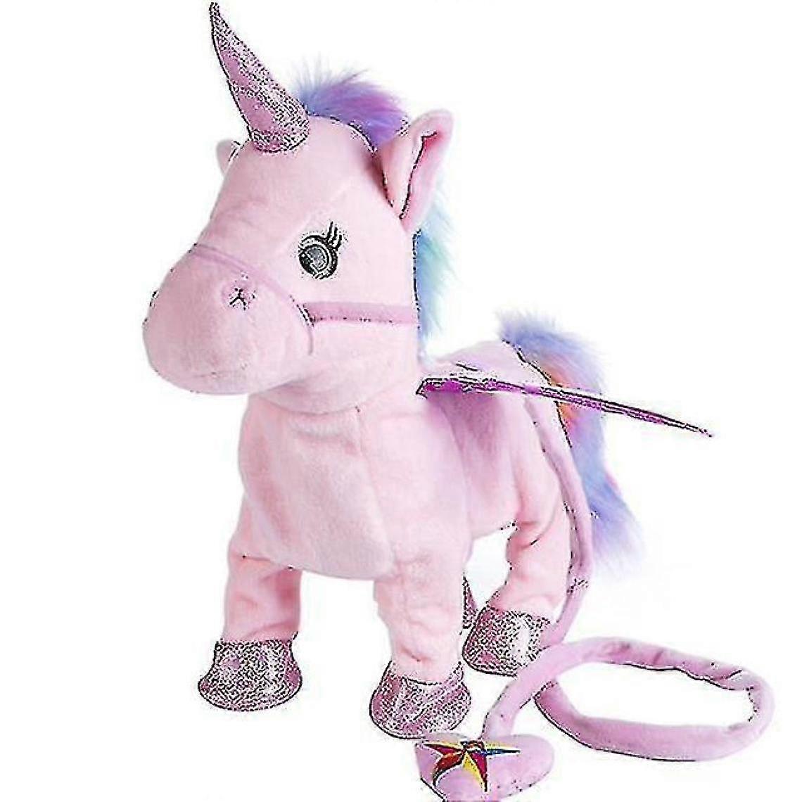 typink unicorn electronic plush robot