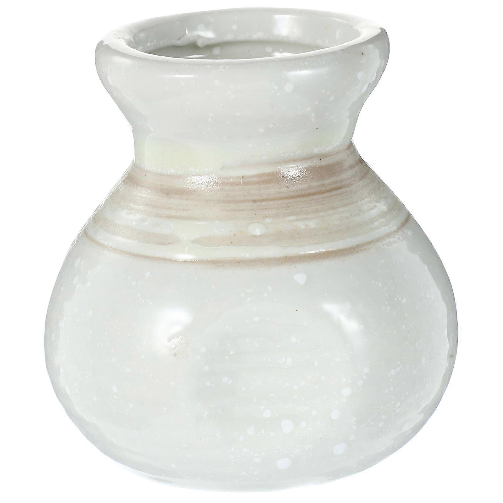 Desktop Toothpick Box Reusable Ceramic Toothpicks Holder Fruit Pick Container