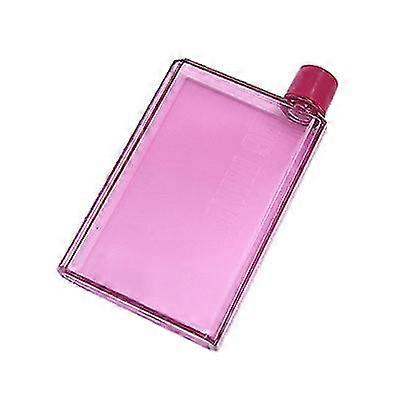 A5 A6 Paper Cup Botlte Flat Water Bottle Bpa Free Clear Book Portable Paper Pad Water Bottle Flat Drinks Kettle Notebook Bottle
