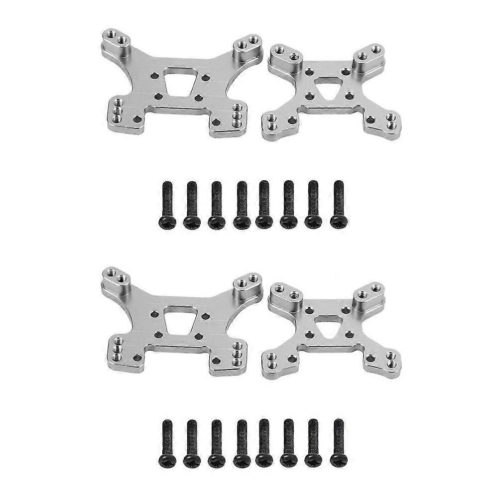 2X 144001 Part Front and Rear Shock Tower Board Set Replacement Accessories Parts suitable for 144001 1/14 4