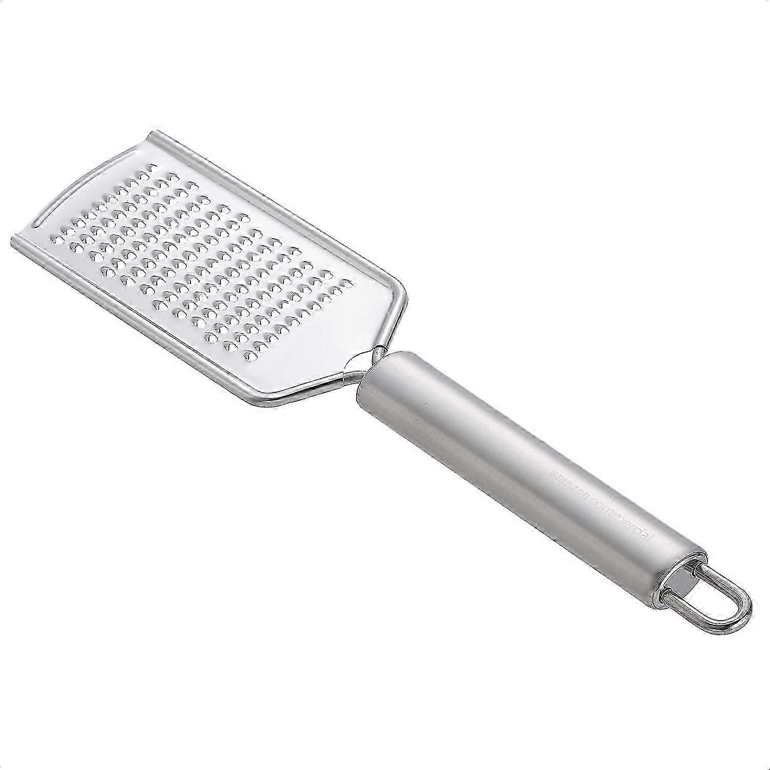 Stainless steel flat cheese grater