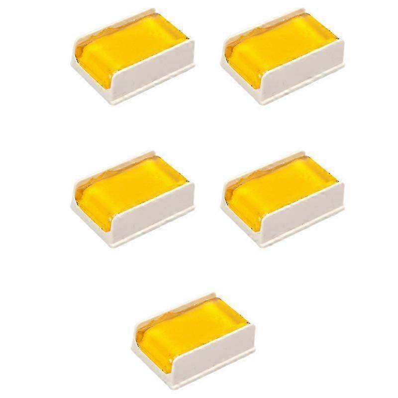 5PCS Blanc Bow Rosin Grec Hauteur Friction-Augmentant Colophane adapté pour Violon Viola Violon Violoncelle Bow String Instru