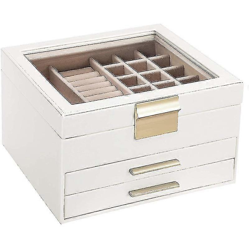 -layer Lar- Er Type Jewelry Stora Box