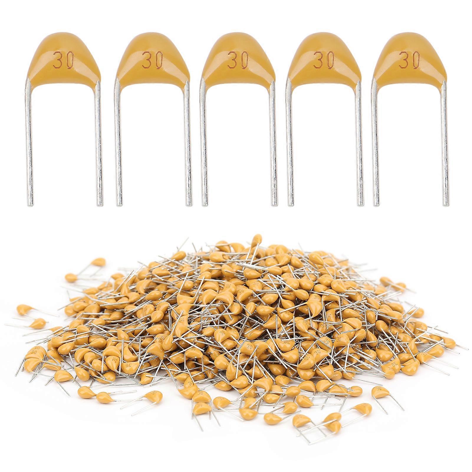1000pcs Monolithic Capacitor 5.08MM DC50V 30PF 10% Ceramic Capacitor Accessories
