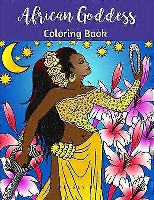 African Goddess Coloring Book