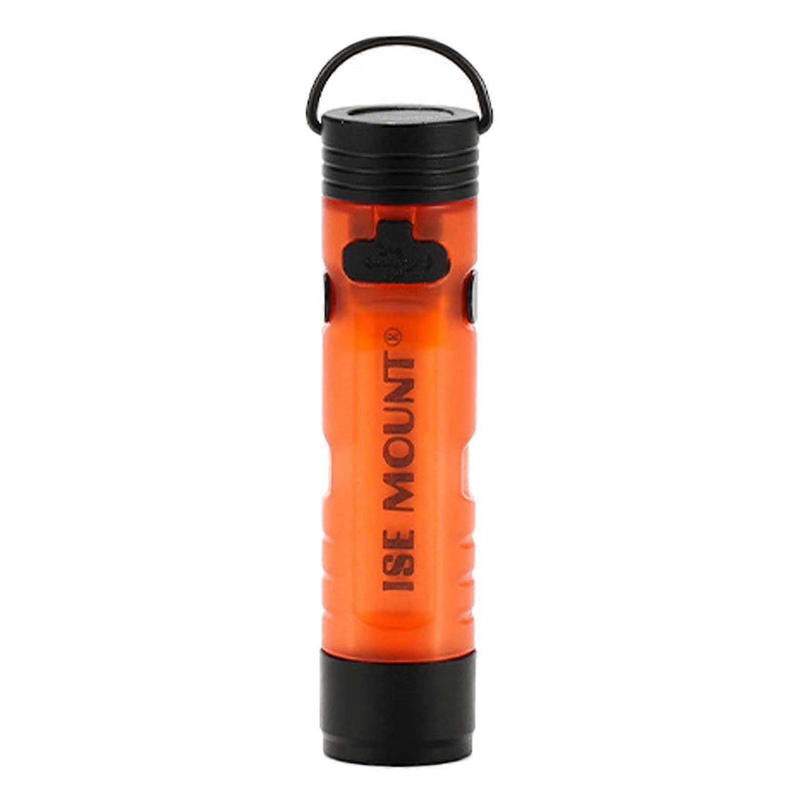 Mini Flashlight Convenient Pocket Flashlight for Running Exploring Repairing Orange