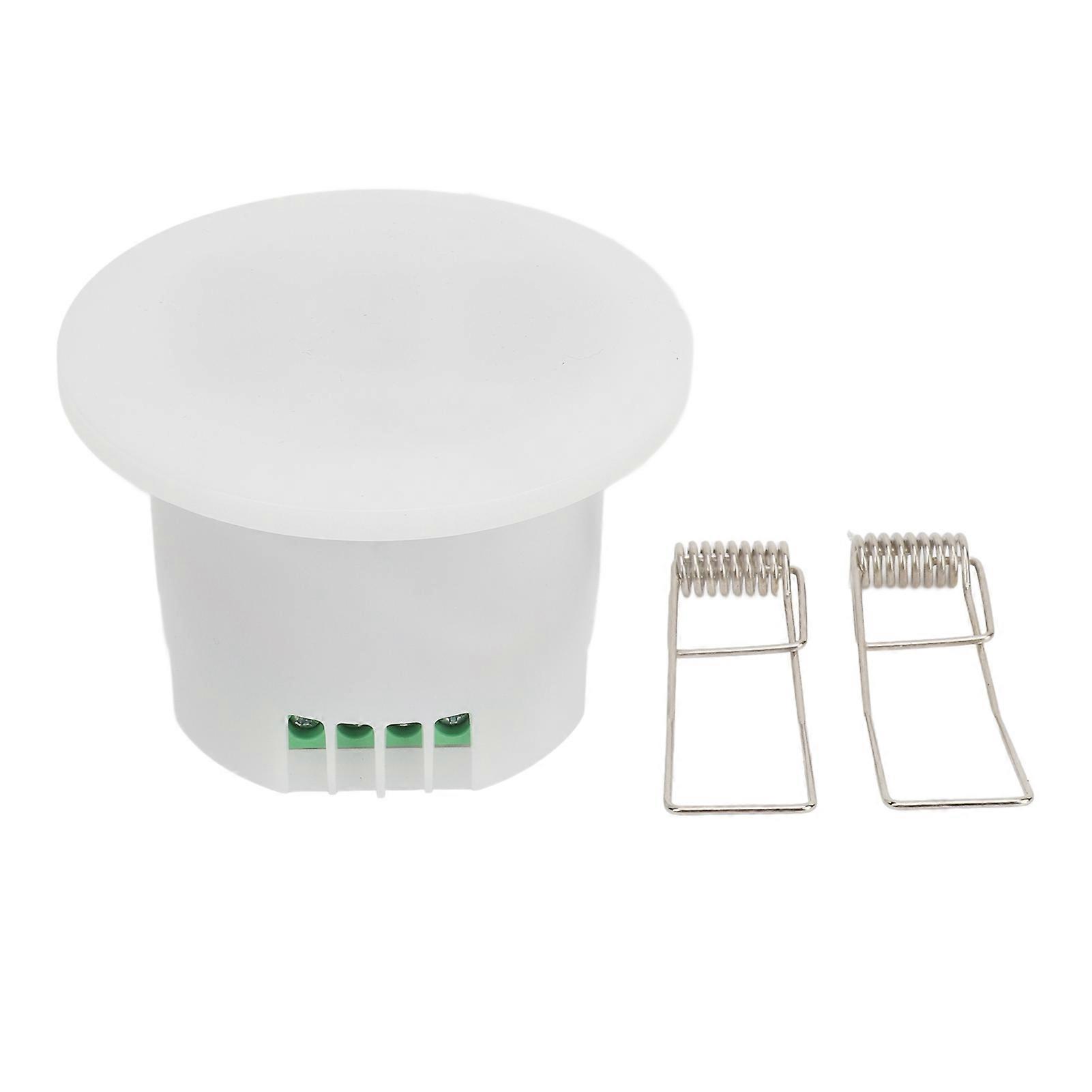 Smart MmWave Human Presence Sensor - Adjustable, Energy-Saving Light Control, Easy Install