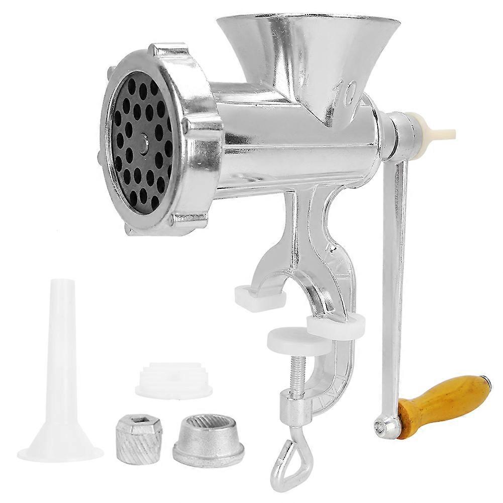 Manual Aluminum Meat Grinder with Sausage Maker