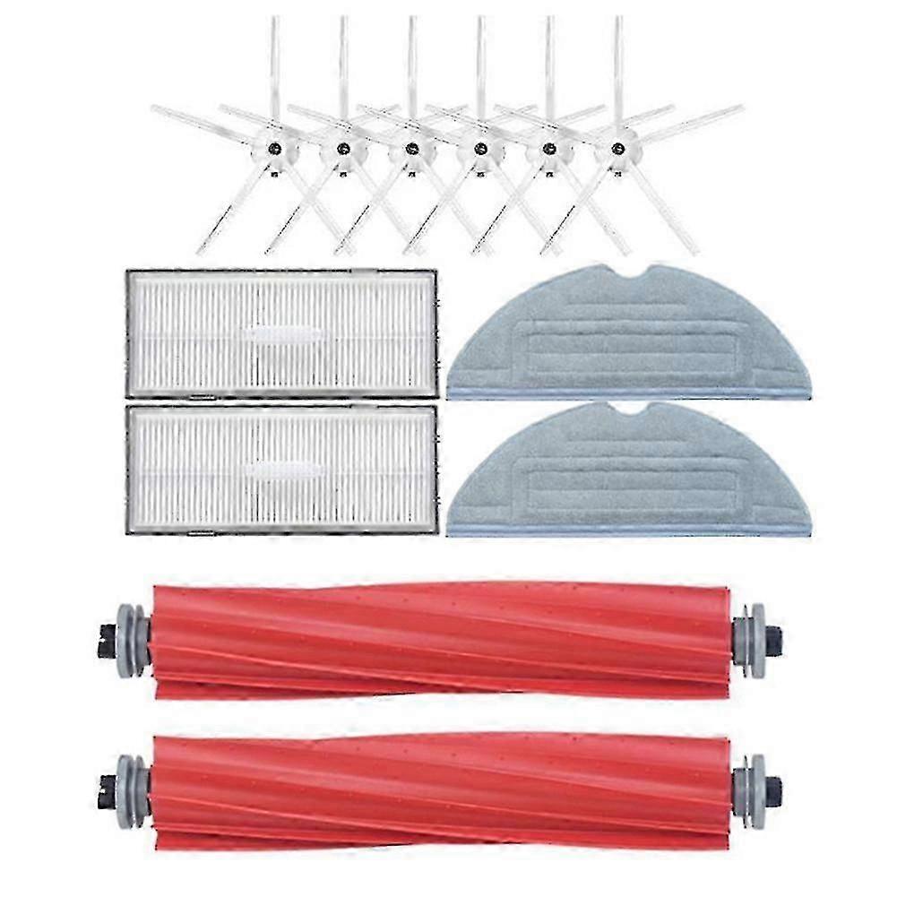 Main Side Brush Filter Mop Cloth For Roborock S7 T7s Plus Robot Parts