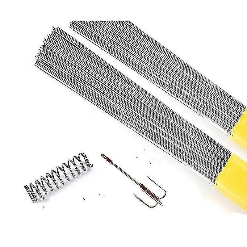 500mm20pcs الفولاذ المقاوم للصدأ الربيع سلك DIY ملحق سلك صلب كامل سلك مستقيم020304050608 ربيع